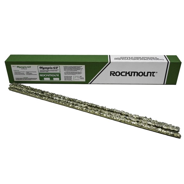 Rockmount Research And Alloys Olympia GT, Gas Brazing Alloy with Tungsten Carbide Particles for Cutting Surfaces, 1/8" Dia., 2lb 4614-2
